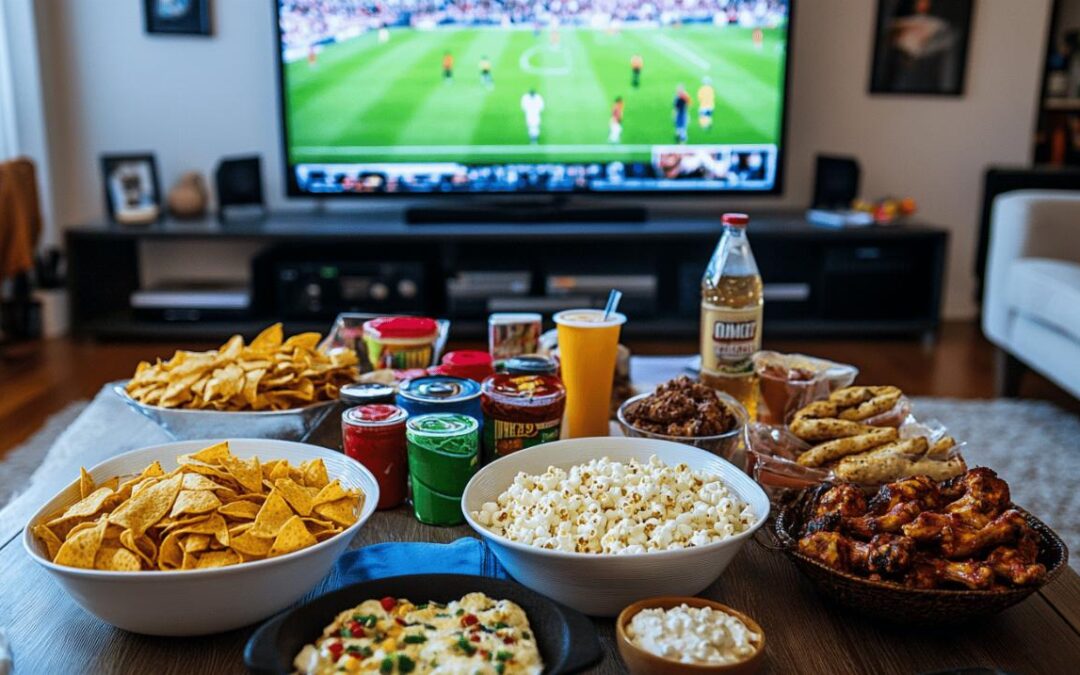 Plateau Télé Idéal pour Soirs de Match : Les Snacks Santé qui Vont Révolutionner Vos Soirées Sport